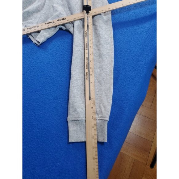 Playboy x Missguided Long Sleeve Cropped Sweater Gray Sweatshirt Women’s Size 8 - Picture 12 of 16